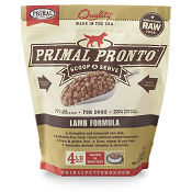 Primal PRONTO - Frozen Raw Dog Food: Lamb